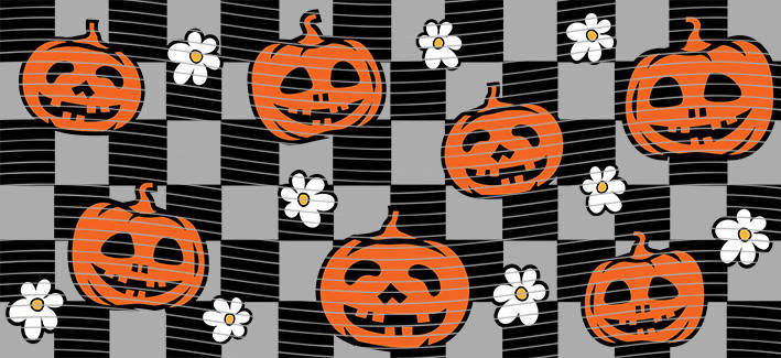 16oz Distressed Checkered-DC-127